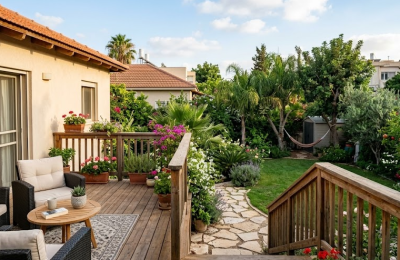 לעצב את הגינה עם טימברס